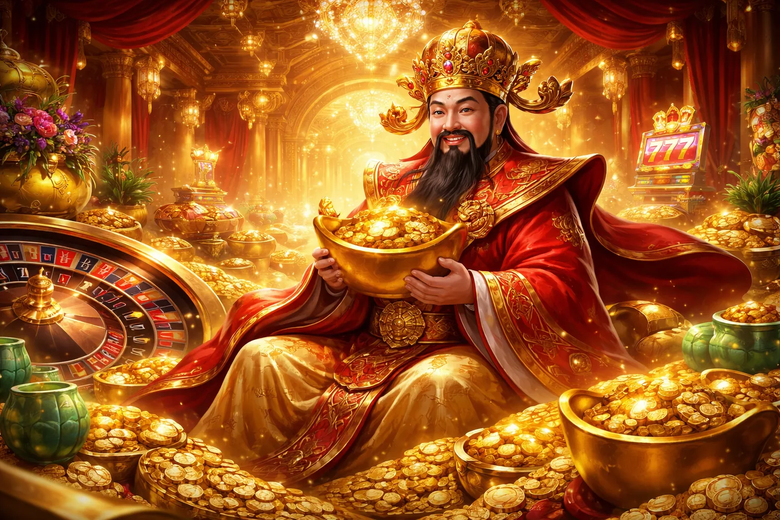 Hình ảnh tổng quan về nền tảng ff168 với các trò chơi cá cược đa dạng và logo thương hiệu ff168